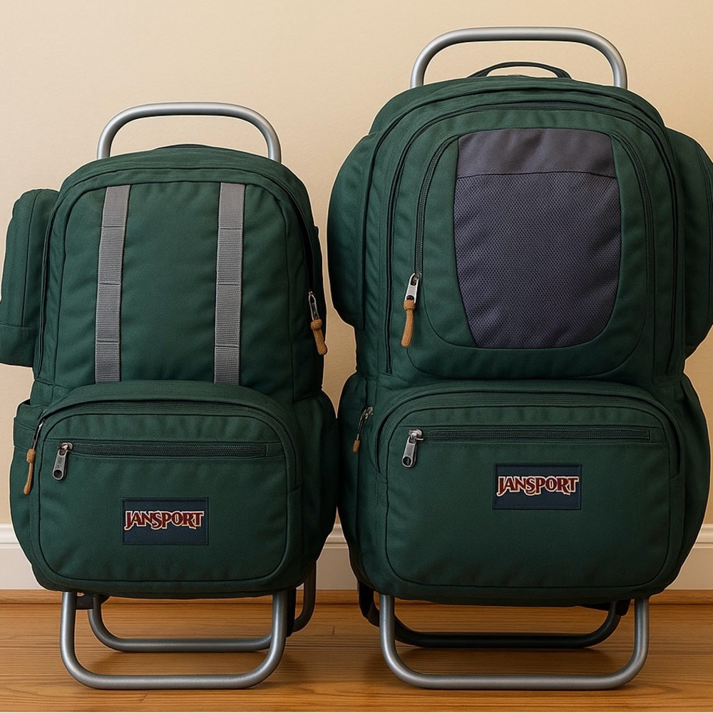 Vintage Jansport Backpack - Rainer & Carson Models Mid 1980’s - Late 1990’s
